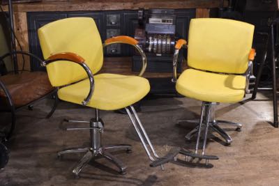 fauteuil de barbier vintage