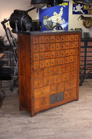 meuble de metier petit tiroirs