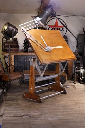 table a dessin en bois 1930