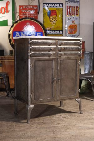 meuble de dentiste 1930 ancien style industriel