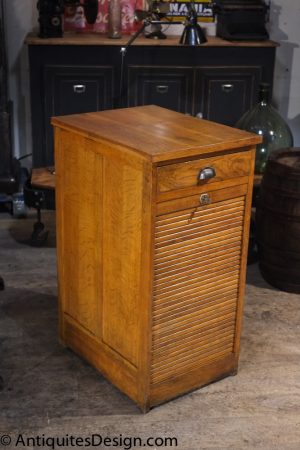 Home 2000 meuble de metier ancien rideaux tiroirs 7