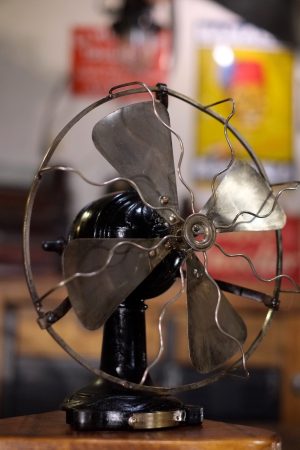 Rare Ventilateur PAZ & SILVA ancien epoque 1920