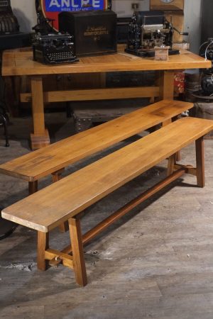 tabouret ancien de table de ferme