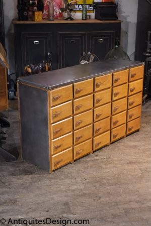 meuble de metier boites aux lettres