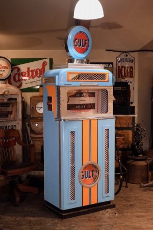 Home pompe essence gulf vintage 2